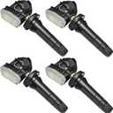 Ford TPMS Sensor,315MHZ Tire Pressure Monitor System for Ford F-150 Edge Ranger Flex Mustang Explorer Lincoln MKS MKX Replaces# F2GT1A180AB F2GT1A150AB F2GZ1A189A GL3T1A180GB, 4-Pack