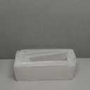 LFTYTUO 2 Set Large Acrylic Clear Display Risers, 3 Sizes 12" Rectangular Showcase Collectibles Display Shelf, 5mm Thick Desktop Display Stand Holder for Figures, Jewelry, Perfume, Toys