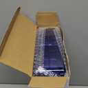 Refrigerator Water Dispenser 1.1 Gallon Bottle with 2 Spigots - BPA Free Plastic Slim Water Jug with Spout Leak Proof | Refillable Fridge Water Container, Convenient Handles (Royal Blue)