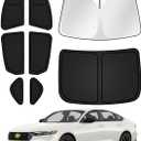 Sunshades for Honda Accord 2023-2025 2026 Accessories Windshield Sun Shade Side Rear Window Shade Cover Sun Visor Shield Privacy Protection Keep Vehicle Cool Black 8PCS