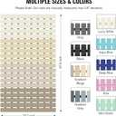 MBOSS Bath Tub Shower Mat Non Slip Bathtub Mats for Bathroom Shower Floor Mat Bath Mats for Shower Tub Anti Slip Shower Mat with Drain Hole and Large Suction Cups, 27.5" x 15.7"