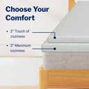 Casper Sleep Essential 2" Twin XL Size Memory Foam Mattress Topper
