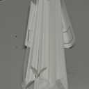 1 Set Peel and Stick Door Moulding Trim Kit Premade Wall Moulding Panels Flexible Self Adhesive 3D Wainscoting Panels for Mirror Window Frame Decor (Top 22"x36" and Bottom 22"x24")