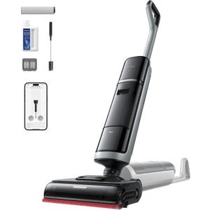 DREAME H15 Pro Heat Wet Dry Vacuum Cleaner, 185F Hot Water Floor Cleaning, Cordless Vacuum Mop with GapFree AI Robotic Arm, 22KPa Suction, 0 Hair Tangle, 212F Self-Clean, 194F Hot Air Drying