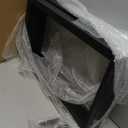 NXN-HOME 22'' Tall Square Metal Table Legs for Furniture, Bench Legs, Coffee Table Legs, Set of 2 Mid Century Home DIY Projects Black Furniture Legs(22H x 13.7W)