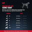 Tuff Pupper Fast Fit Harness for Extra Large Dogs | No Pull No Choke, Escape-Proof | Rugged Padded Breathable Vest | Traffic Control Handle | 3 Leash Clips | Reflective Trim | Easy On Off (XL, Grey)