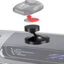 Radar Detector Mount, Upgrade Magnetism Aluminum Dashboard Mount, for Cobra,Escort,UnidenR3 R4 R7 R8, Valentine V1 Gen2 etc All Radar Detector, Shockproof Stable and Adjustable