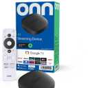 onn. 4K Streaming Device with Google TV, 8GB Storage, 2GB RAM, Ultra HD Smart TV Streaming Player, Voice Remote with Google Assistant, Fast Wi-Fi Streaming, HDMI Media Streamer with Dolby Vision