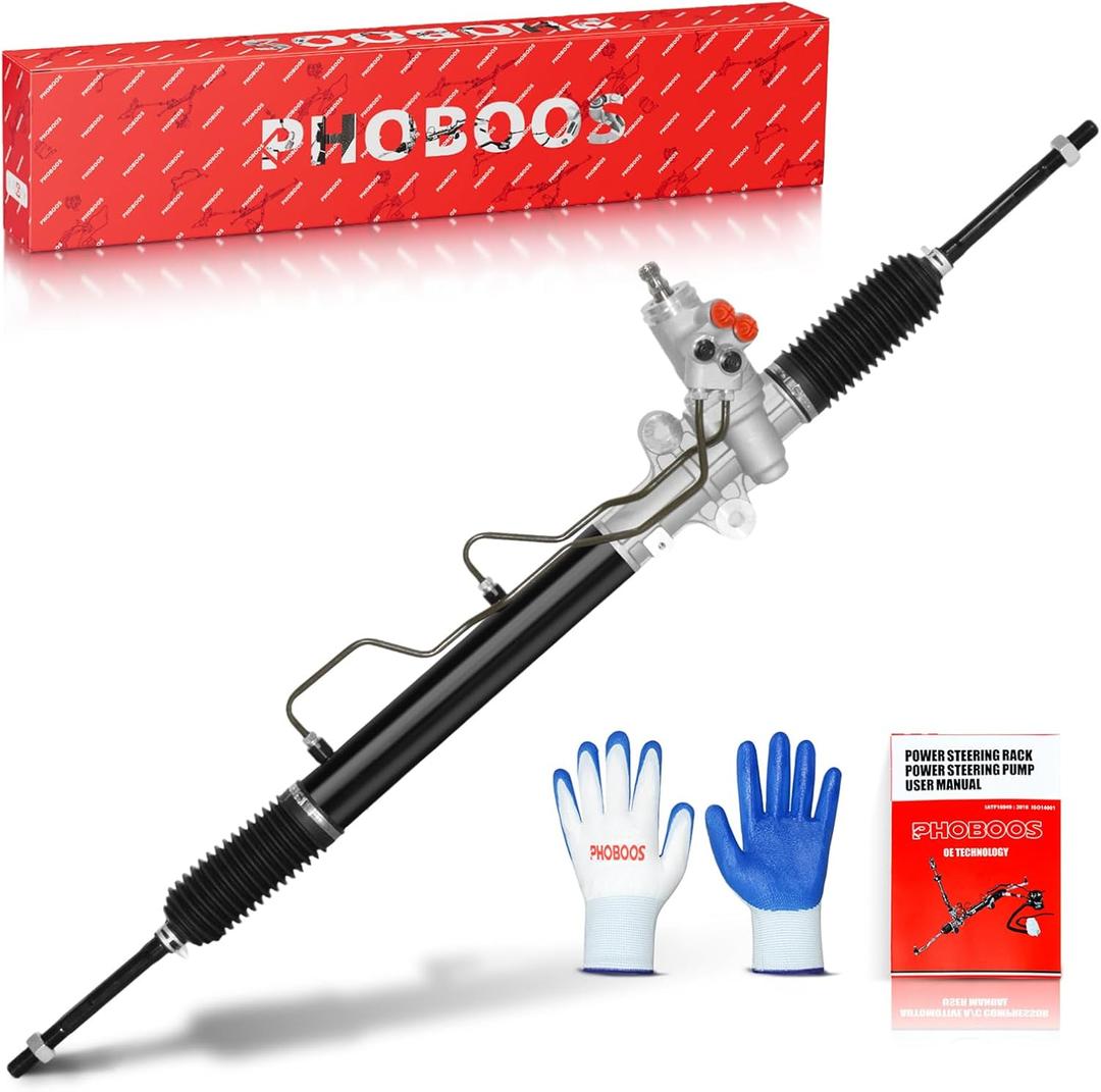 PHOBOOS Hydraulic Power Steering Rack and Pinion Fit for Hyundai & Kia