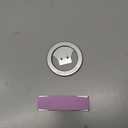 RESPECTED-BRO-Magnetic-Phone-Grip-Stand, Magnetic Phone Ring Holder Kickstand with Silicone Finger Strap, Compatibility for iPhone 17/16/15/14/13/12, Android, and More (Purple)