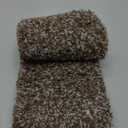 Yimobra Bath Rugs for Bathroom 32x20, Ultra Soft and Water Absorbent Bath Mats, Non Slip Plush Shower Rugs, Microfiber Thick Matts for Bathroom Floor/Tub, Machine Washable, Light Brown and White