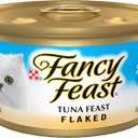 Purina Fancy Feast Wet Cat Food Flaked Tuna Feast - (Pack of 24) 3 oz. Cans
