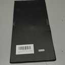 2PCS License Plate Frames, Stainless Steel 4-Hole License Plate Bracket Cover Holder for BMW X3 X5 X1 X7 X6 4 3 5 2 1 Series M3 M5 M4 M2 M6 e90 e91 Accessories, with Screw Caps Cover Set(Black)