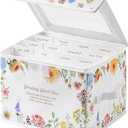 Greeting Card Organizer Box With 13 Removable Dividers, Oxford Cloth Card Organizer With Transparent Lid, Store 140+ Cards for Photos, Stamp, Crafts, Envelopes, Sticker, Scrapbooking