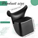 Chunful Shampoo Bowl Neck Rest Silicone Hair Washing Tray Support for Sink Comfortable Salon Shampoo Bowl Neck Cushion Rest Pillow for Home Salon, Beauty Salons, Barbershop, Spa, 8.66 x 6.69 inches