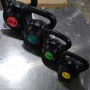 Fitvids Kettlebell Sets 4 Piece Strength Training KettleBells Weight Set 5lb, 10lb, 15lb, 20lb Kettle Bell