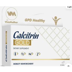 Soy Sano Calcitrin Gold Dietary Supplement, Mobility Reinforcement, 60 Tablets, VAL 03/2028 