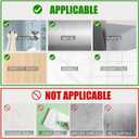 Silver Suction Cup Hooks for Shower Waterproof - No Drill Stainless Steel Towel Hooks for Bathroom Wall, Kitchen, Glass, Mirror, Tile - Ideal for Hanging Towels, Robes, and Loofahs(4 pcs)