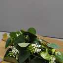 Eucalyptus Garland 6FT Artificial Ivy Greenery Fake Silver Dollar Eucalyptus Leaves Vines Table Decor Green Vine Spring Artificial Vines for Home Mantle Party Decor Indoor/Outdoor (2)