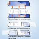 3 x [3 + 3 + 2 Pack] Screen Protector Compatible with Galaxy Z Flip 6 5G, 3 Inner TPU Screen Protectors + 3 External Tempered Film + 2 Camera Lens Glass, Easy Install with Alignment Tool