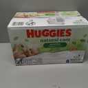 Huggies Natural Care Sensitive Baby Wipes, Unscented, Hypoallergenic, 99% Purified Water, 10 Flip-Top Packs (560 Wipes Total)