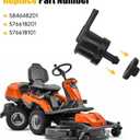 Fuel Check Valve with Rubber Grommet Set Compatible with Husqvarna Replace# 584648201 576618101 576618201