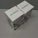 2 x Salad Container with Side Opening, Leak-Resistant Design with Dressing Cup & Lid, Dishwasher & Freezer Safe for Office, Travel & Outdoors (green)