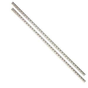 Nachman Aluminum Tunnel Rail Grips Sm-12077-1, 6 Pack, 36" x 1/2" Nachman Aluminum Tunnel Rail Grips Sm-12077-1, 6 Pack, 36" x 1/2"