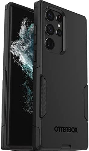OtterBox Galaxy S22 Ultra Commuter Series Case - Black, Slim & Tough, Pocket-Friendly, with Port Protection