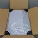 Thickened Clear Shoe Storage Organizer with Magnetic Door, Sturdy Stackable Shoe Boxes for Closet, Collapsible Space-Saving Shoe Rack for Sneakers & Boots, Plastic Shoe Cabinet Box Set, 6 Pack, White