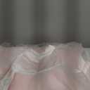 MCieloLuna Flower Girls Satin Tulle Princess Pageant Dress for Wedding Kids Pearls Prom Ball Gowns with Bow-Knot (6, Pink)