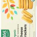 4 x 365 by Whole Foods Market, Organic Mini Cheese Sandwich Crackers, 7.5 Ounce