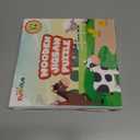 2 x Farm Animal Wooden Puzzle for Toddlers 1-3, Sensory Montessori Toy Classroom Preschool Learning Activities Educational Toy Christmas Stocking Stuffer Gift for Girls 3-5, Boys 2 3 4 5 Year Old Baby