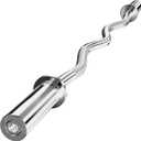 Curl Bar Olympic Barbell EZ Bar 330LB/700LB/1000LB/1500LB for Biceps Curl, Squat, Weightlifting
