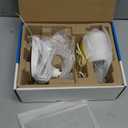 Tapo SolarCam 1080p Outdoor Wireless Security Camera - Battery Power with Solar, Person Detection, Subscription-Free Local Storage or Optional Cloud, Works with Alexa & Google Assistant, C402 KIT (White)