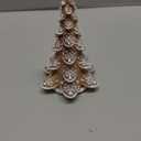 Cynkeyee Gingerbread Christmas Decorations Xmas-Tree Collectible-Figurines - Christmas Decoration Party Decorations Gift for Women Table Centerpiece 3.5x3x5.5 Inch