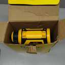 Tire Inflator Portable Air Compressor Built in  - Corded/Cordless Tire Inflator -   & 12V DC, Faster Inflation Handheld Air Compressor, 160PSI Air Pump for Car, SUV, Moto (Yellow Black)