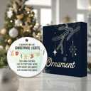 2 x Best Team Ever Ornament 2025, Coworkers Ornament  Decoration Quote Coworkers are Like Christmas Lights  White Elephant Gift for Team, Secret Santa, Workplace Appreciation Present for Colleagues