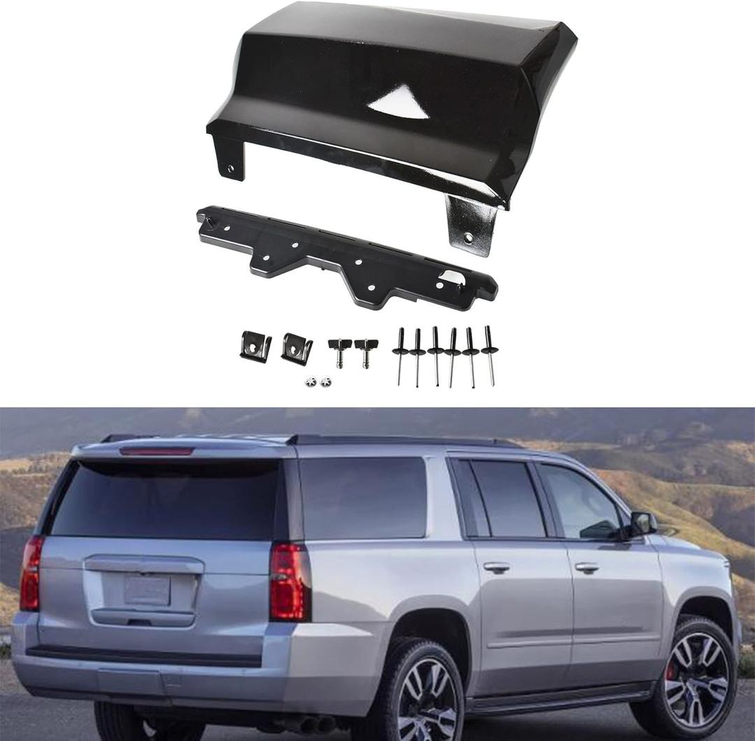 Trailer Hitch Reciever Closeout Cover with Accessories Replacement for Suburban Tahoe 2015-2018 Replacement for 23139224 Replacement for 23142970 Replacement for 23142973