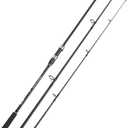 Sougayilang Surf Rod Carbon Fiber 3-sections Surf Spinning Fishing Rod Saltwater Travel Carp Fishing Rod 12FT Moderate-Fast 20-40lb 4-8oz