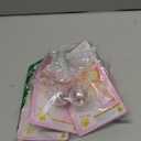 Frienda 4 Pieces Ghost Hunting Cat Ball Motion Light up Cat Balls LED Motion Activated Pet Ball Motion Light up Interactive Toys Pet Glowing Mini Running Exercise Ball Toys (Transparent)