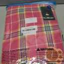 Kuoser Waterproof Dog Coat, Reversible Dog Jacket for Large Dogs, Adjustable Durable Doggie Winter Coat for Groowing Puppies Warm Puppy Cold Weather Apparel, Rose L (Large (Pack of 1))