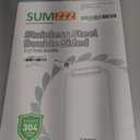 Stainless Steel Cutting Board for Kitchen, 2-in-1 Double-Sided Chopping Board, Food Grade Stainless Steel/PP, Easy to Clean, Large Size, Non-Slip, 1611