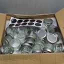 VERONES Mason Jars 4 OZ, Canning Jars With Regular Lids, Ideal for Jam, Honey, Wedding Favors, Shower Favors, DIY Spice Jars, 40 PACK