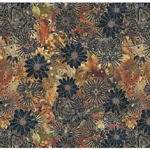 Abyssaly Boho Peel and Stick Wallpaper, Vintage Black Floral Contact Paper, Vinyl Self Adhesive Removable Dark Decorative Wall Paper for Bedroom Furniture Shelf Drawer Decor 17.3" x 118" (Dark Red Green)