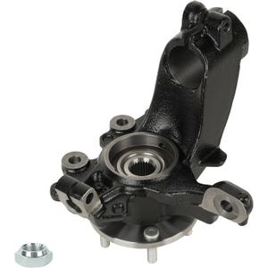 Front Right Steering Knuckle & Wheel Bearing Hub Assembly for Ford Focus 2012-2018 2L L4, w/5-Lug, Passenger Side