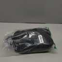 BAGAIL 4 Set/6 Set/8 Set Compression Packing Cubes Travel Accessories Expandable Packing Organizers (Cloth Pattern, 4-Black)