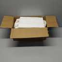 SUNEE Gift Bags with Handles 8x4.3x10.7, 100 Pcs Paper Bags Medium Size Bulk for Gift Wrapping, Retail, Party Favors and Small Business - White