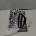 2 Pack Magnetic Spice Storage Rack Organizer for Refrigerator and Oven, Black Fridge Organizers and Storage