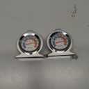 2 Pack Refrigerator Thermometer, 30-30C/20-80F, Classic Fridge Thermometer Large Dial with Red Indicator Thermometer for Freezer Refrigerator Cooler